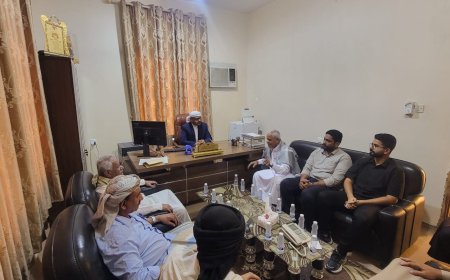 مدير مصلحة شؤون القبائل يلتقي بقيادات سياسية ومجتمعية ويؤكد أهمية توحيد الصف الحضرمي