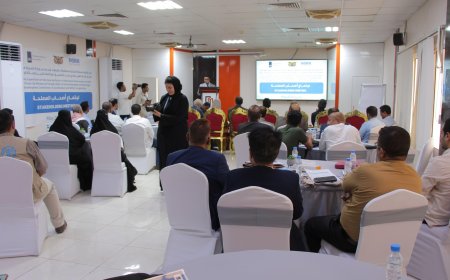 الوكيل الجيلاني ووفد السفارة الهولندية يناقشان بالمكلا مسودة الخطة التنموية الشاملة لوادي حجر