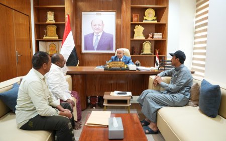 الخنبشي يطلع على أوضاع مديريتي الضليعة ويبعث ويؤكد أهمية تحسين الخدمات الأساسية
