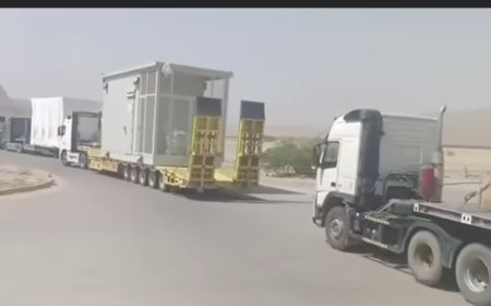 مولدات جديدة في طريقها إلى المكلا لتعزيز خدمة الكهرباء.. صور