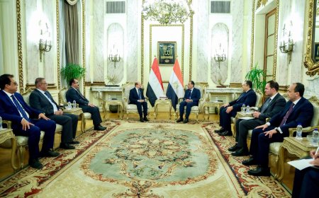 الزنداني يبحث مع نظيره المصري تعزيز التعاون بين البلدين وأمن البحر الأحمر