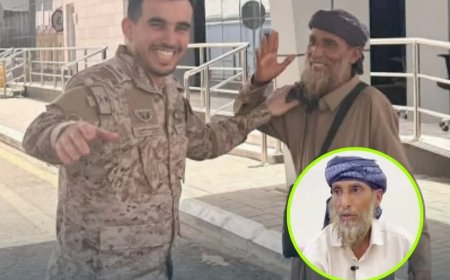 مبادرة إنسانية لافتة.. القوات المشتركة بشبوة تُحقق حلم والدي شهيد البحر بالحج