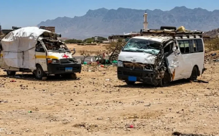 حادث تصادم مروع بين حافلتين يخلف قتيلتين وعدداً من الجرحى في طور الباحة