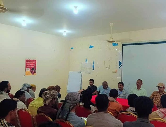 لقاء موسع بالريدة الشرقية لتعزيز الجهود في مكافحة هذا الوباء