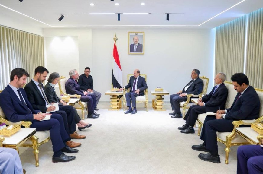 الزنداني يبحث مع بعثة الإتحاد الأوروبي وسفيرة فرنسا مستجدات الأوضاع ودعم الحكومة اليمنية