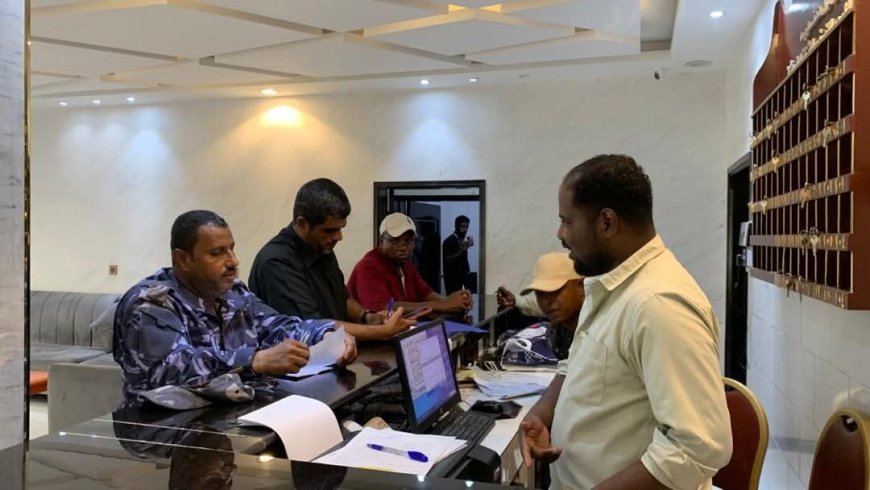 البحث الجنائي بساحل حضرموت  يواصل حملته الميدانية على فنادق فوه ويضبط عدد من المخالفات