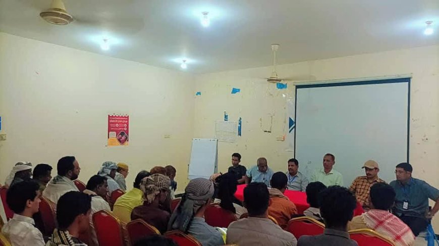 لقاء موسع بالريدة الشرقية لتعزيز الجهود في مكافحة هذا الوباء