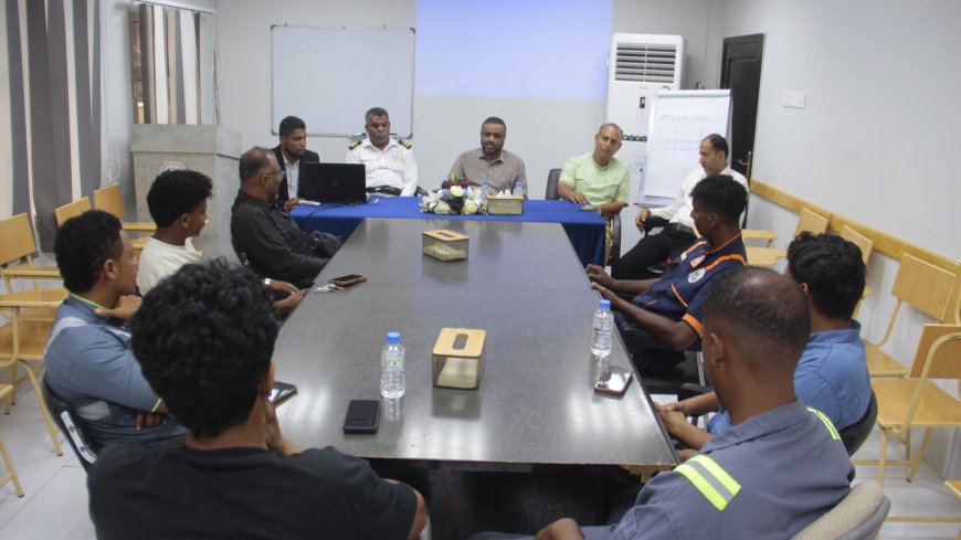 مؤسسة موانئ البحر العربي تختتم دورة أساسيات الهندسة البحرية ومحركات الديزل بالمكلا