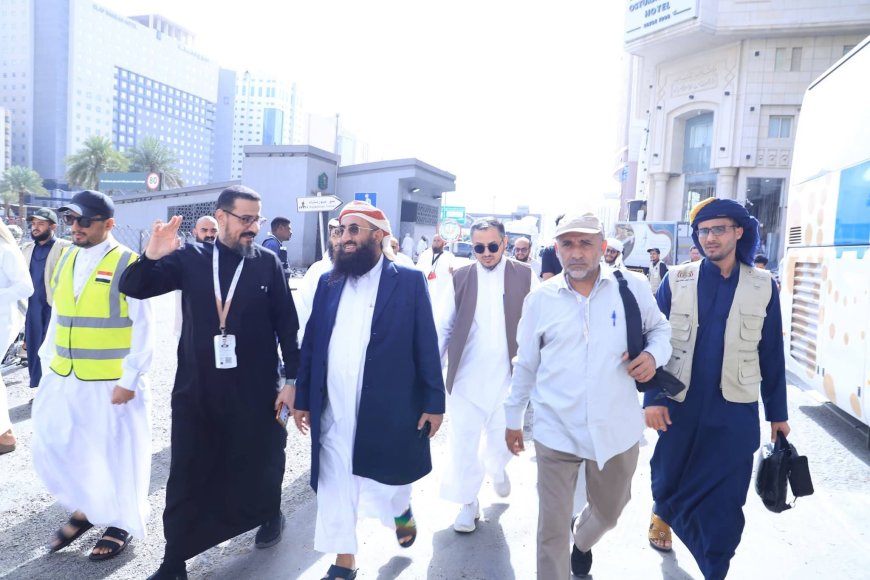 الوزير الوادعي يعلن نجاح عملية التصعيد ووصول كامل حجاج بلادنا إلى مشعر منى