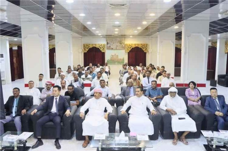 لقاء تشاوري بسيئون يبحث إنشاء محطة طاقة شمسية بقدرة 50 ميجاوات لتعزيز الكهرباء بحضرموت الوادي