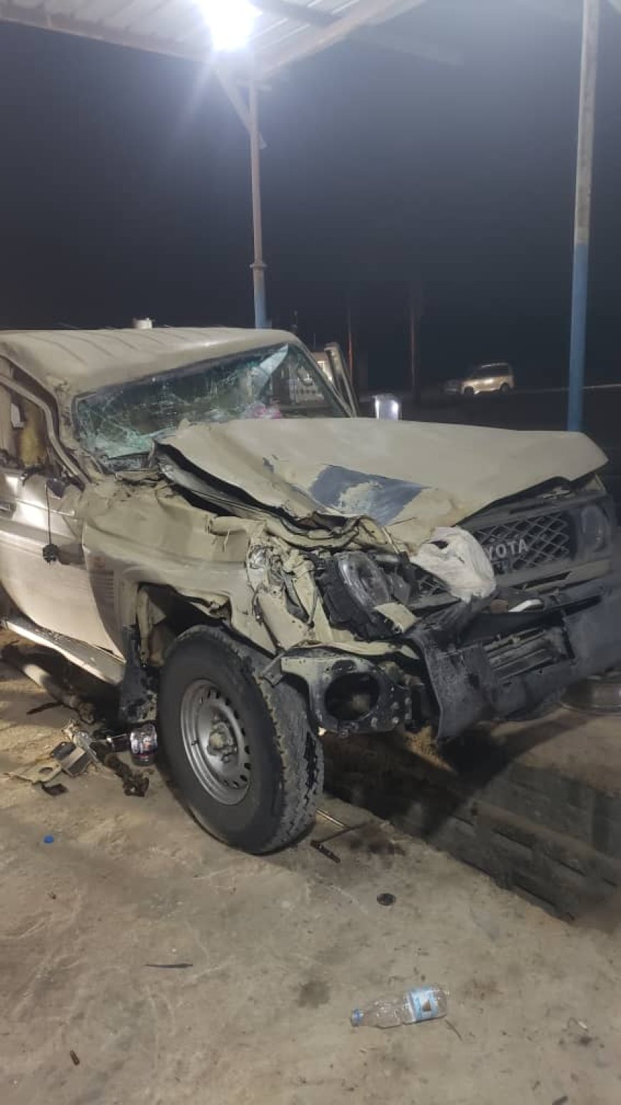 حادث مروري على طريق حضرموت والمهرة دون أي خسائر بشرية