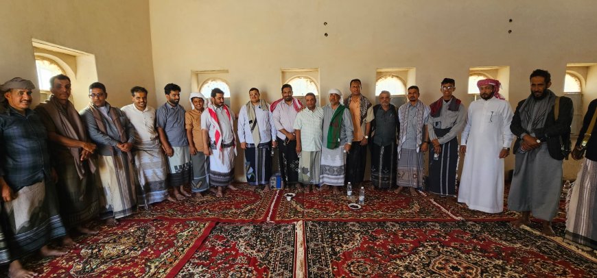 مديرا النفط والصحة بساحل حضرموت يتفقدان الأوضاع بمديرية الضليعة خلال إجازة العيد