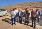 الخنبشي يطّلع على إنجاز مشروع تجهيز مواقع محطات الكهرباء الإسعافية بساحل حضرموت