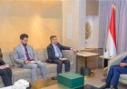 عضو مجلس القيادة طارق صالح يلتقي السفير الأمريكي بمناسبة انتهاء فترة عمله