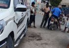 مسلحون ملثمون يطلقون النار على سائق هايلوكس أجرة في مدينة المخا