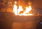 اخماد حريق ضخم بعدن دون تسجيل أي خسائر بشرية