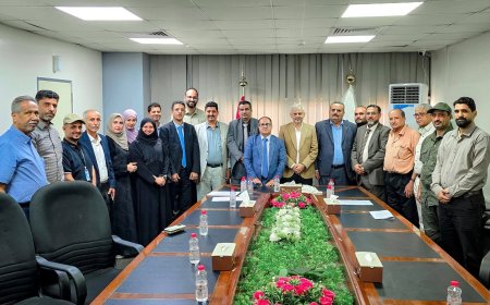 إجراء عملية إستلام وتسليم لمدير ونائب مدير مطار عدن الدولي