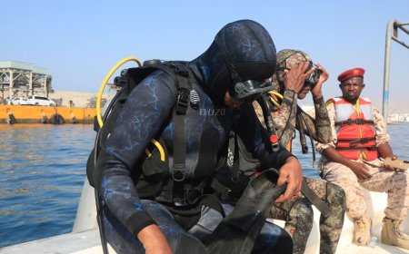 خفر السواحل بحضرموت يباشر حادث غرق بالمكلا ويشدد على الإلتزام بإرشادات السلامة البحرية