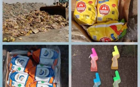 هيئة المواصفات والمقاييس ترفض وتتلف دجاج مجمد فاسد وحلوى أطفال في عدد من المحافظات