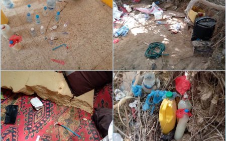 ضبط مصنعاً لتصنيع الخمور في إحدى المزارع والقبض على أحد المتهمين بمديرية القطن