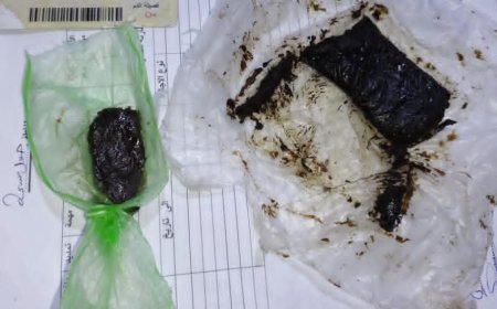 احباط محاولة تهريب كمية من الحشيش المخدر كانت في طريقها للمكلا