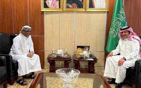 الميسري وآل جابر يبحثان في الرياض ترتيبات الحوار الجنوبي وجهود تعزيز التوافق السياسي