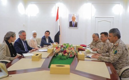 المفتش العام للقوات المسلحة اليمنية يلتقي سفيري الإتحاد الأوروبي ومملكة هولندا