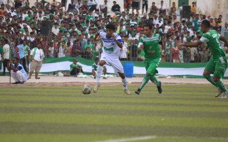 التعادل السلبي يحسم الديربي الحضرمي بين المكلا والتضامن في الدوري اليمني العام