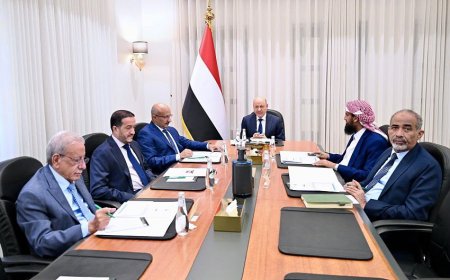 مجلس القيادة يستعرض مستجدات الأوضاع ويوجه الحكومة بمضاعفة جهود الإصلاح