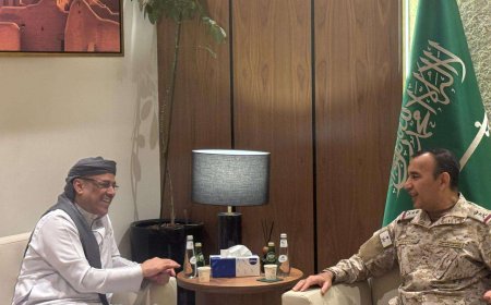 الميسري يلتقي قائد القوات المشتركة ويشيد بالدعم السعودي للقوات اليمنية