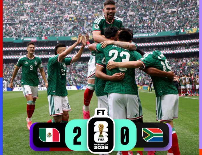 المكسيك يقص شريط كأس العالم 2026 بالفوز على جنوب إفريقيا بثنائية نظيفة