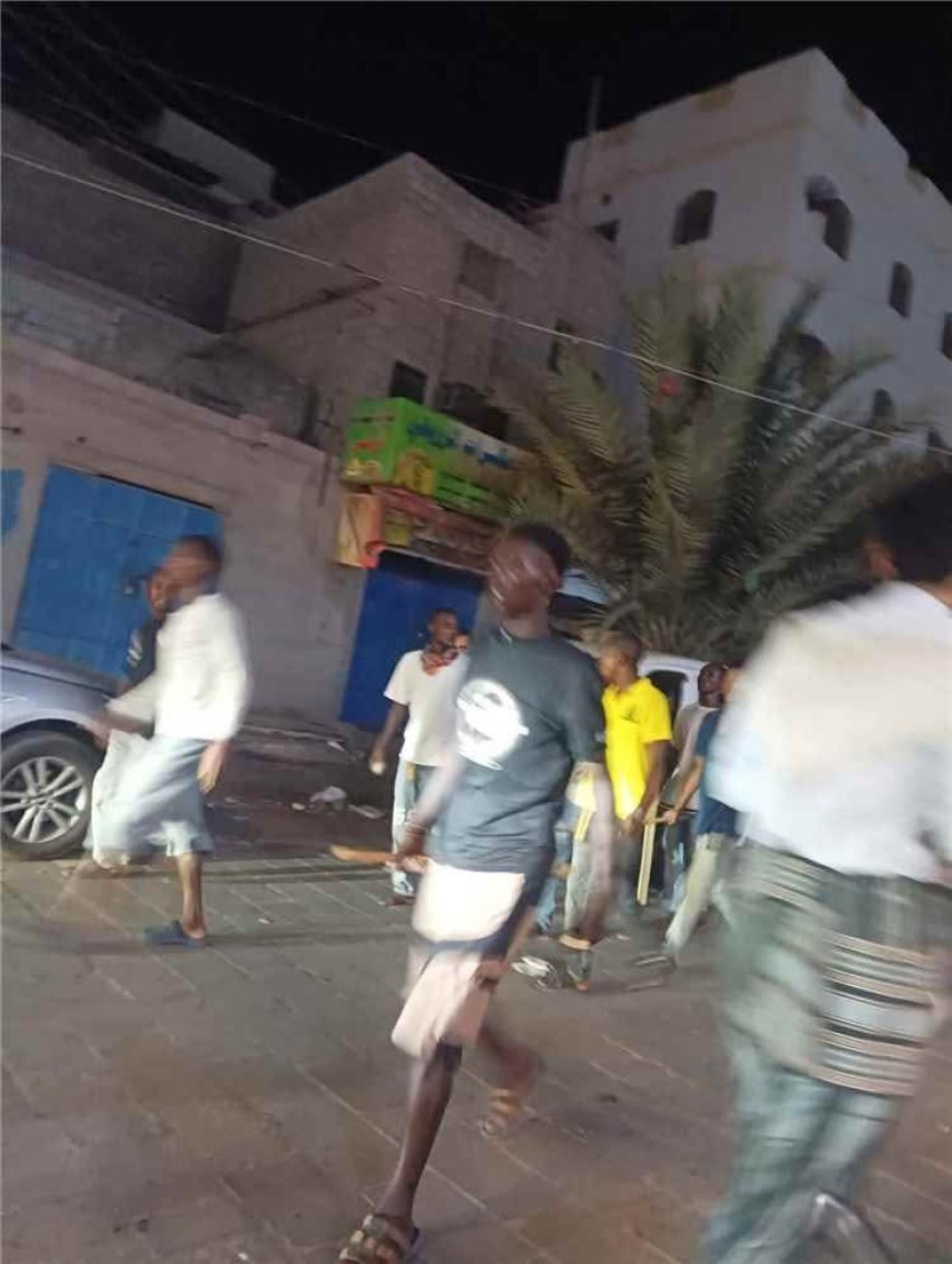 عراك عنيف بين مهاجرين من الجنسيتين الأثيوبية والصومالية في هذا المكان