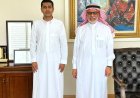 رئيس نادي دوعن يلتقي الرئيس الفخري الشيخ عبدالله بقشان ويبحث سبل دعم النادي