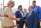 الخنبشي يفتتح ويسلم مشاريع تطويرية ومركبات أمنية لإدارة أمن وشرطة ساحل حضرموت
