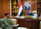 الخنبشي يلتقي قائد لواء بارشيد ويشيد بدوره في تعزيز الأمن وحماية المنطقة الغربية بحضرموت