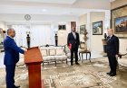 سفير بلادنا لدى المملكة العربية السعودية يؤدي اليمين الدستورية امام الرئيس العليمي