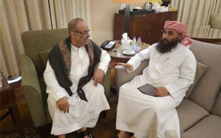 الميسري يستقبل قائد المنطقة العسكرية الرابعة اللواء حمدي شكري