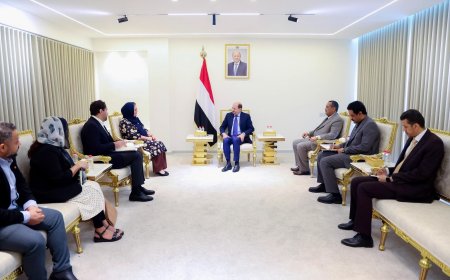 الزنداني يستقبل المديرة التنفيذية لمنظمة رعاية الأطفال الدولية