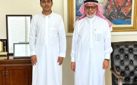 رئيس نادي دوعن يلتقي الرئيس الفخري الشيخ عبدالله بقشان ويبحث سبل دعم النادي
