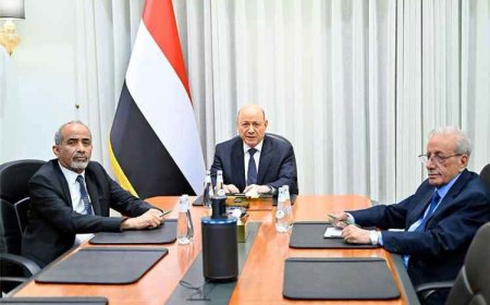 مجلس القيادة الرئاسي يؤكد إتخاذ جميع الإجراءات لمنع انتهاك السيادة اليمنية