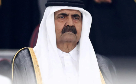 الإعلان عن وفاة الشيخ حمد بن خليفة آل ثاني الأمير الوالد لدولة قطر