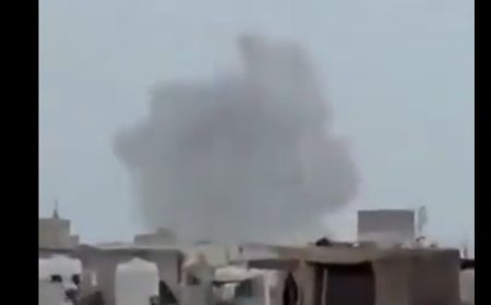 شاهد لحظة قصف.. القوات المسلحة اليمنية: استهدفنا مدرج مطار صنعاء لمنع هبوط طائرة إيرانية 