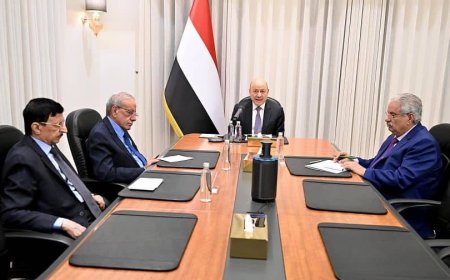 رئيس مجلس القيادة: حماية السيادة وإنهاء الانقلاب هدفان لا تراجع عنهما