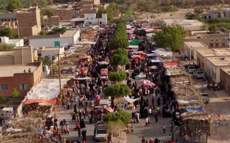 خريف حجر يحقق رقمًا لافتًا.. أكثر من 41 ألف زائر في أربعة أيام