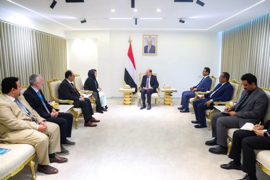 الزنداني يستقبل مديرة مكتب الأمم المتحدة لخدمات المشاريع