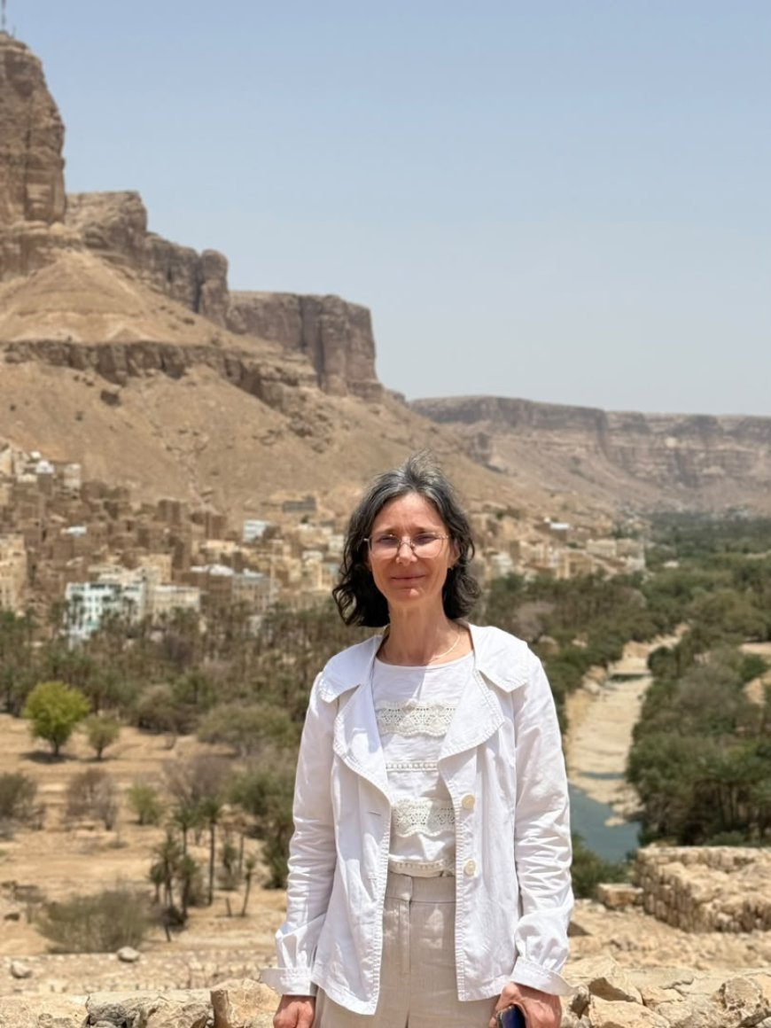 مديرية دوعن المحطة الأخيرة للسفيرة الفرنسية في ختام زيارتها لحضرموت