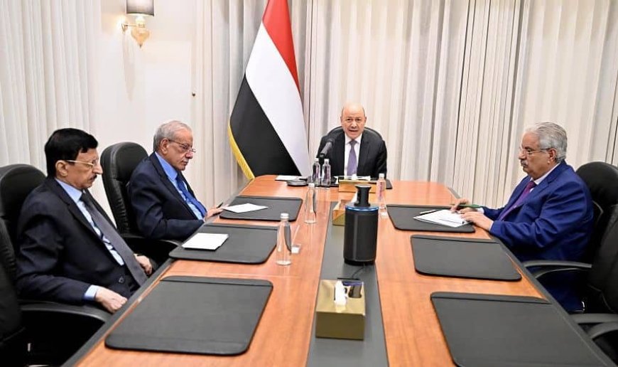 رئيس مجلس القيادة: حماية السيادة وإنهاء الانقلاب هدفان لا تراجع عنهما