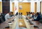 اجتماع موسع برئاسة الخنبشي لبحث الاستعدادات لمواجهة أي تطورات طارئة في حضرموت