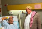 ظهور جديد لمحمود الصبيحي عقب عملية جراحية.. والبركاني يطمئن على صحته