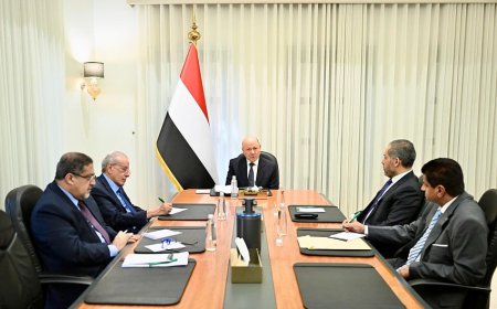 قرارات حازمة من العليمي بشأن المنافذ والموانئ.. إغلاق ومحاسبة وتغييرات مرتقبة